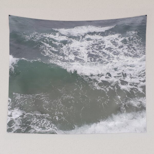 Item preview, Choppy Busy Ocean Waves designed and sold by Beachy.