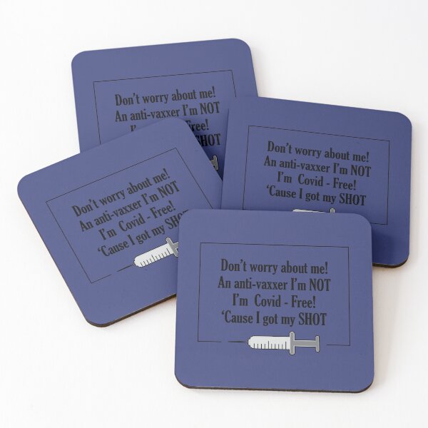 Item preview, Don't Worry About Me, I'm Covid-Free! designed and sold by K8sDesigns.