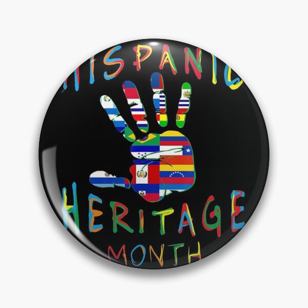 Item preview, National Hispanic Heritage Month All countries designed and sold by ReyndoLanass.