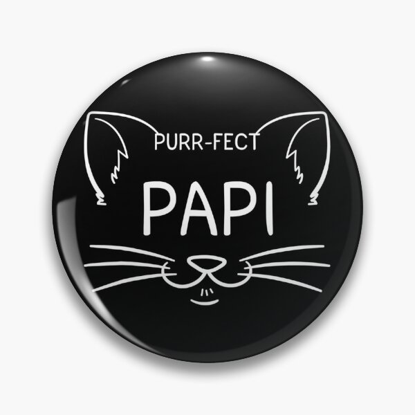Item preview, Purr-fect Papi Funny Cat Lover Daddy Dad Father designed and sold by ReyndoLanass.