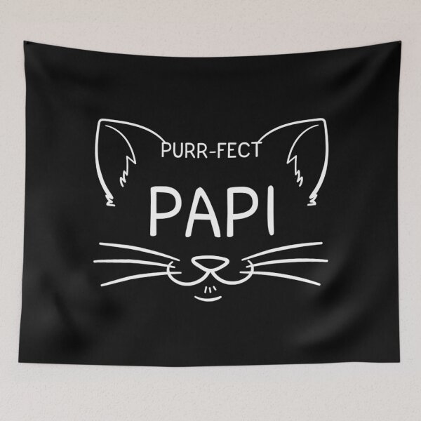 Item preview, Purr-fect Papi Funny Cat Lover Daddy Dad Father designed and sold by ReyndoLanass.
