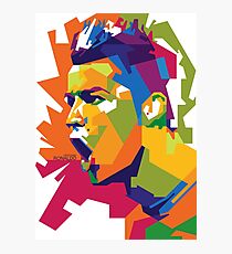 World Cup Edition - Cristiano Ronaldo in WPAP Photographic Print