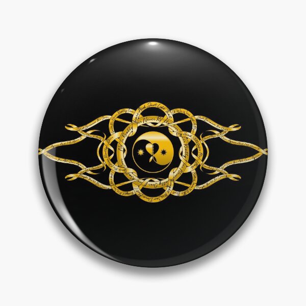 Item preview, Katy Perry Never Really Over Metallic Gold Symbol With Lyrics Black Background designed and sold by cryaboutitnow.