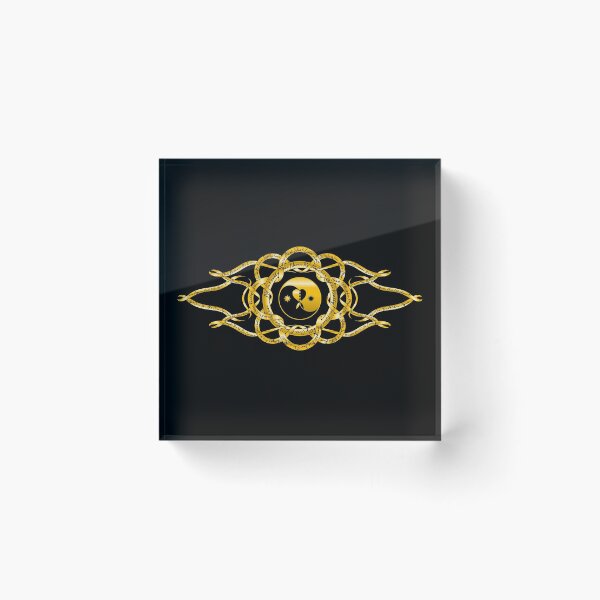 Item preview, Katy Perry Never Really Over Metallic Gold Symbol With Lyrics Black Background designed and sold by cryaboutitnow.