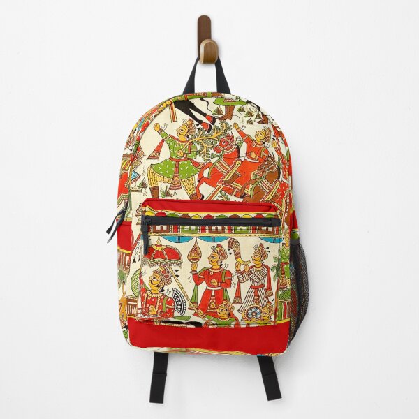 Item preview, Phad painting, Indian folk art, watercolor painting designed and sold by gopalpjoshi.