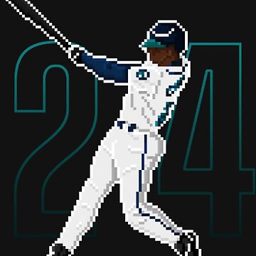 Ken Griffey Jr. Retro Jersey | Art Board Print