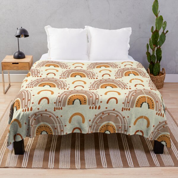 Item preview, Simple orange Boho pattern designed and sold by Amalzaki.