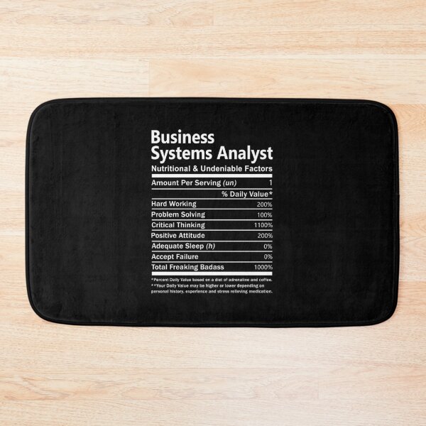Item preview, Business Systems Analyst T Shirt - Nutritional And Undeniable Factors Gift Item Tee designed and sold by eroscamila.
