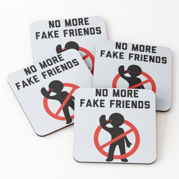Item preview, No More Fake Friends designed and sold by Jasapparell.
