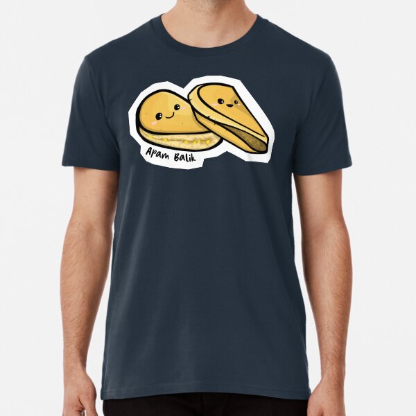Malaysian Food Series: Apam Balik (With Border) Premium T-Shirt