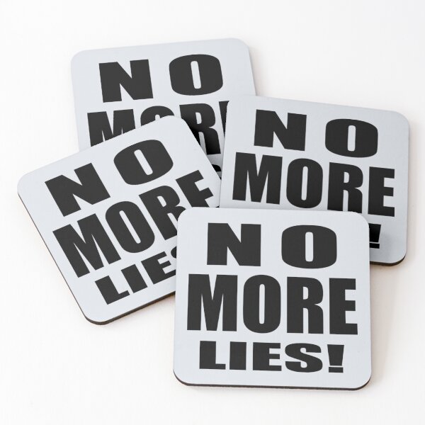Item preview, No More Lies designed and sold by Jasapparell.