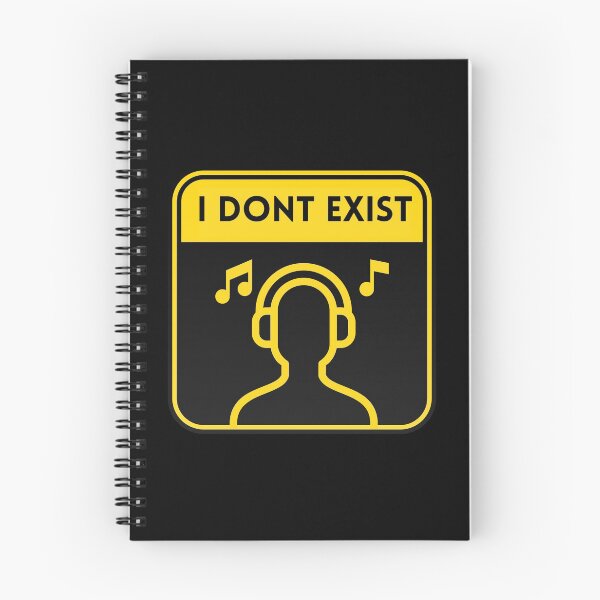 Item preview, I Dont Exist Listen To Music Vintage designed and sold by mirzadesign.