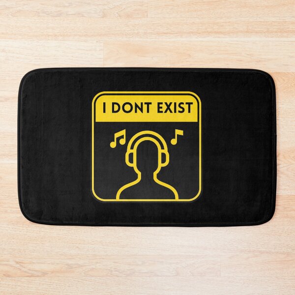 Item preview, I Dont Exist Listen To Music Vintage designed and sold by mirzadesign.