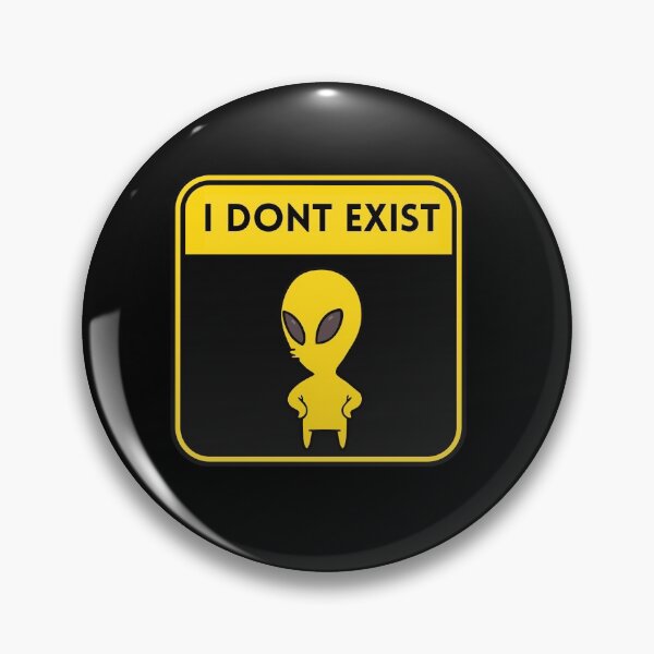 Item preview, I Dont Exist Alien Retro designed and sold by mirzadesign.