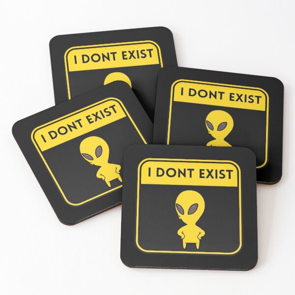 Item preview, I Dont Exist Alien Retro designed and sold by mirzadesign.