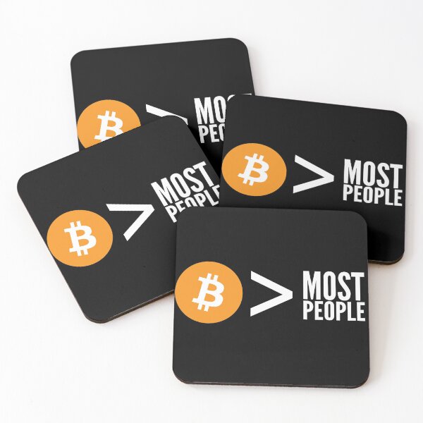 Item preview, Bitcoin Greater Than Most People Funny Crypto Cryptocurrency BTC designed and sold by Bitcoin-Fashion.