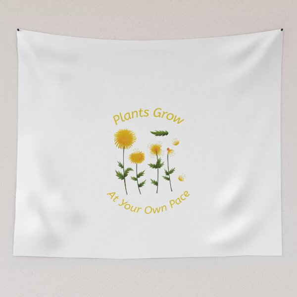 Item preview, Plants Grow At Your Own Pace designed and sold by AryabyDesign.