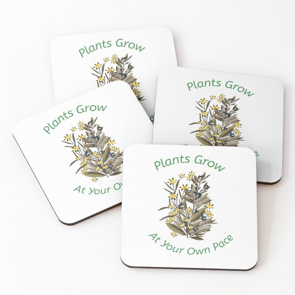 Item preview, Plants Grow At Your Own Pace designed and sold by AryabyDesign.