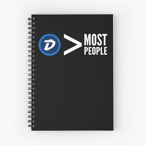 Item preview, Digibyte DGB Greater Than Most People Funny Crypto Cryptocurrency  designed and sold by Bitcoin-Fashion.