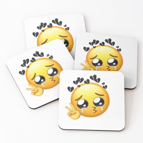 Item preview, cute pitiful emoji designed and sold by minah05.