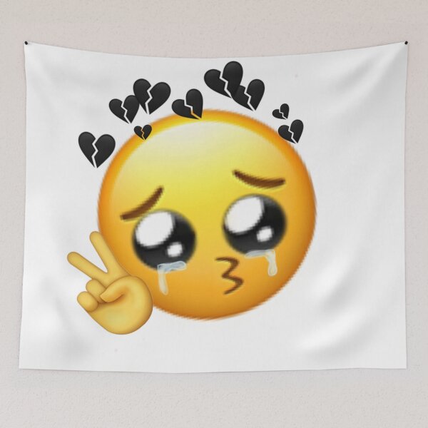 Item preview, cute pitiful emoji designed and sold by minah05.