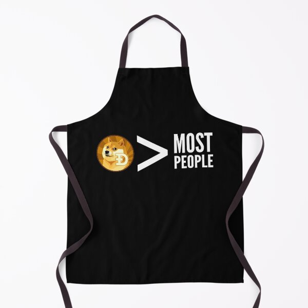 Item preview, Dogecoin DOGE Greater Than Most People Funny Crypto Cryptocurrency designed and sold by Bitcoin-Fashion.