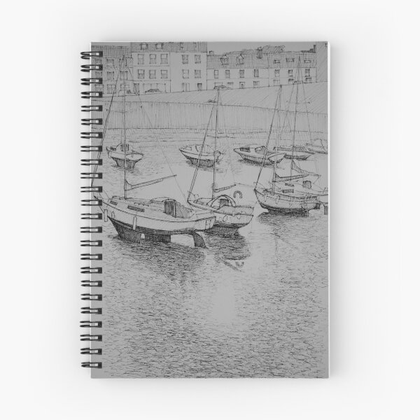 Item preview, Afternoon ebb tide in Port St Mary harbour designed and sold by Dai Wynn Fine Art.