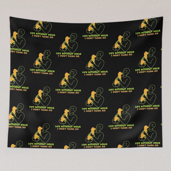Item preview, Life Without Dogs I Don't Think So - Funny Quotes designed and sold by sasijaya.