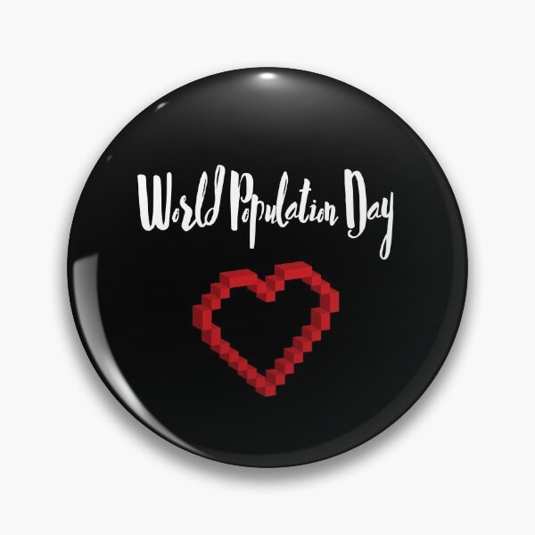 Item preview, World Population Day T-shirt,heart T-shirt，World Population Day all product designed and sold by Mantrafashion.
