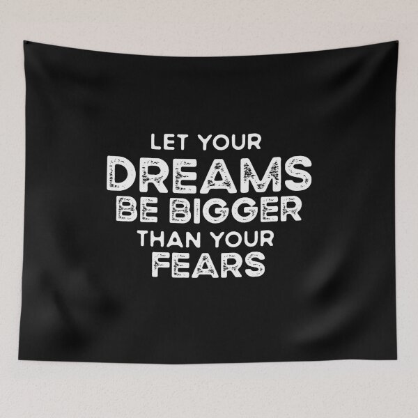 Item preview, Let Your Dreams Be Bigger Than Your Fears - Motivational Quotes designed and sold by ildafdhome.
