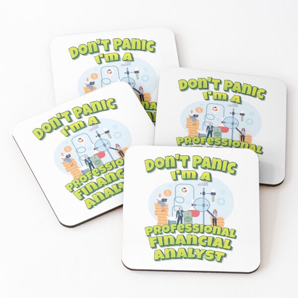 Item preview, Don't Panic I'm A Professional Financial Analyst designed and sold by FiveNiches.
