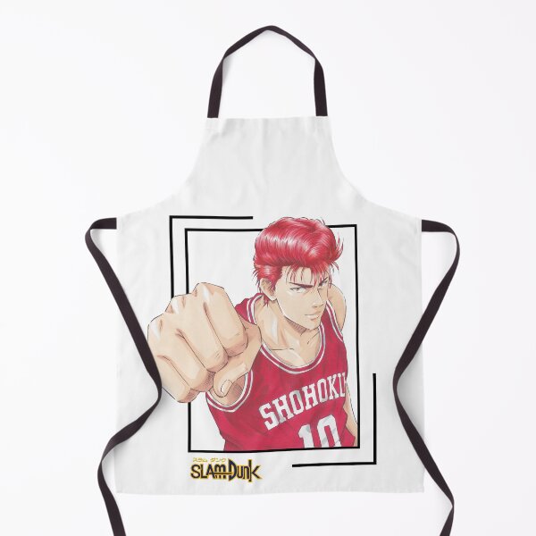 Item preview, Hanamichi Sakuragi  10 Slam Dunk Basketball designed and sold by Hadeelx.