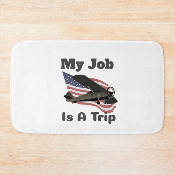 Item preview, My Job is A Trip designed and sold by AryabyDesign.