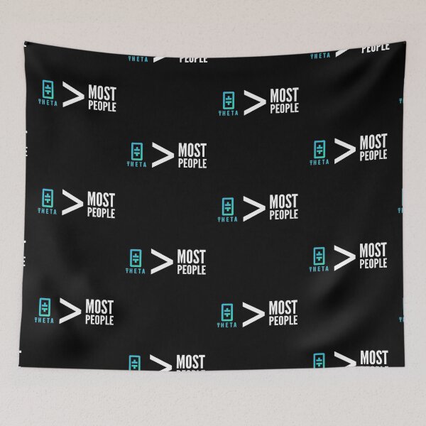 Item preview, Theta greater Than Most People Funny Crypto Cryptocurrency  designed and sold by Bitcoin-Fashion.