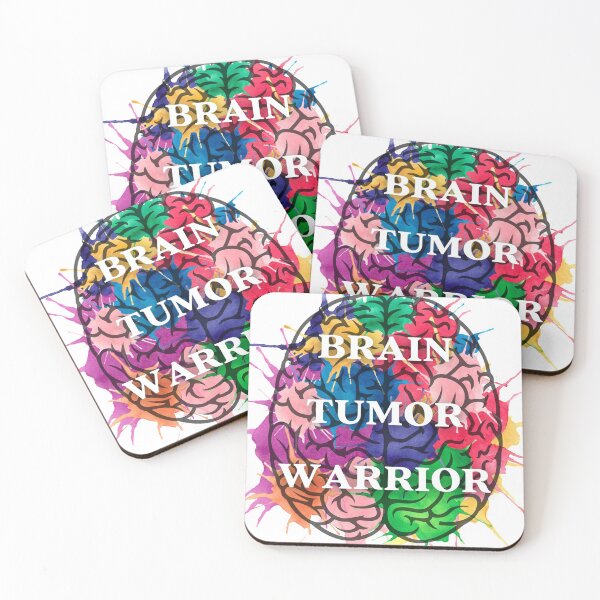 Item preview, Brain Tumor Warrior Watercolor Brain designed and sold by Rosie Loethen.