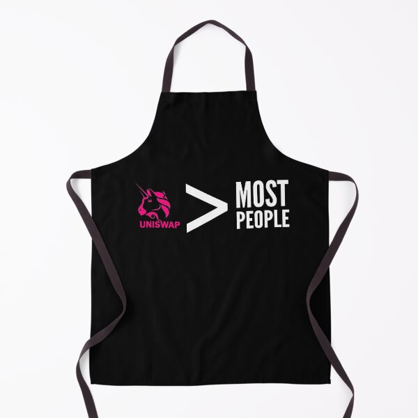 Item preview, Uniswap greater Than Most People Funny Crypto Cryptocurrency designed and sold by Bitcoin-Fashion.