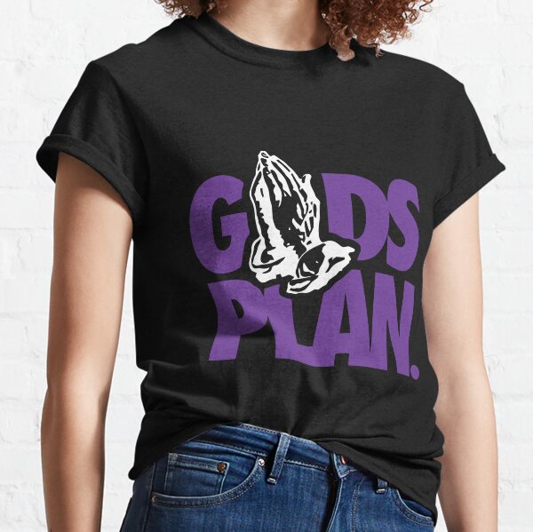 DRAKE 'GOD'S PLAN' VALKYRE T-SHIRT White / XXL / Relaxed Fit