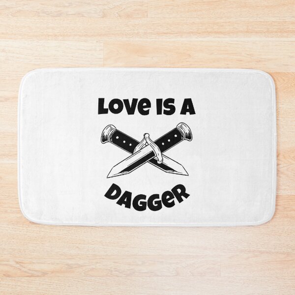 Item preview, Love is A Dagger designed and sold by AryabyDesign.