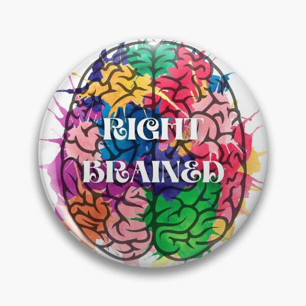 Item preview, Right Brained Watercolor Brain designed and sold by Rosie Loethen.