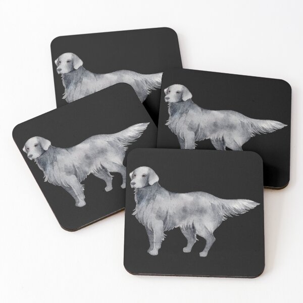 Item preview, Cute Flat Coated Retriever Puppy For Dog Lovers designed and sold by TeeHome.