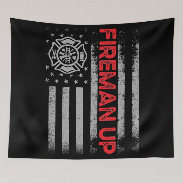 Item preview, Fireman Up - firefighter  designed and sold by ildafdhome.