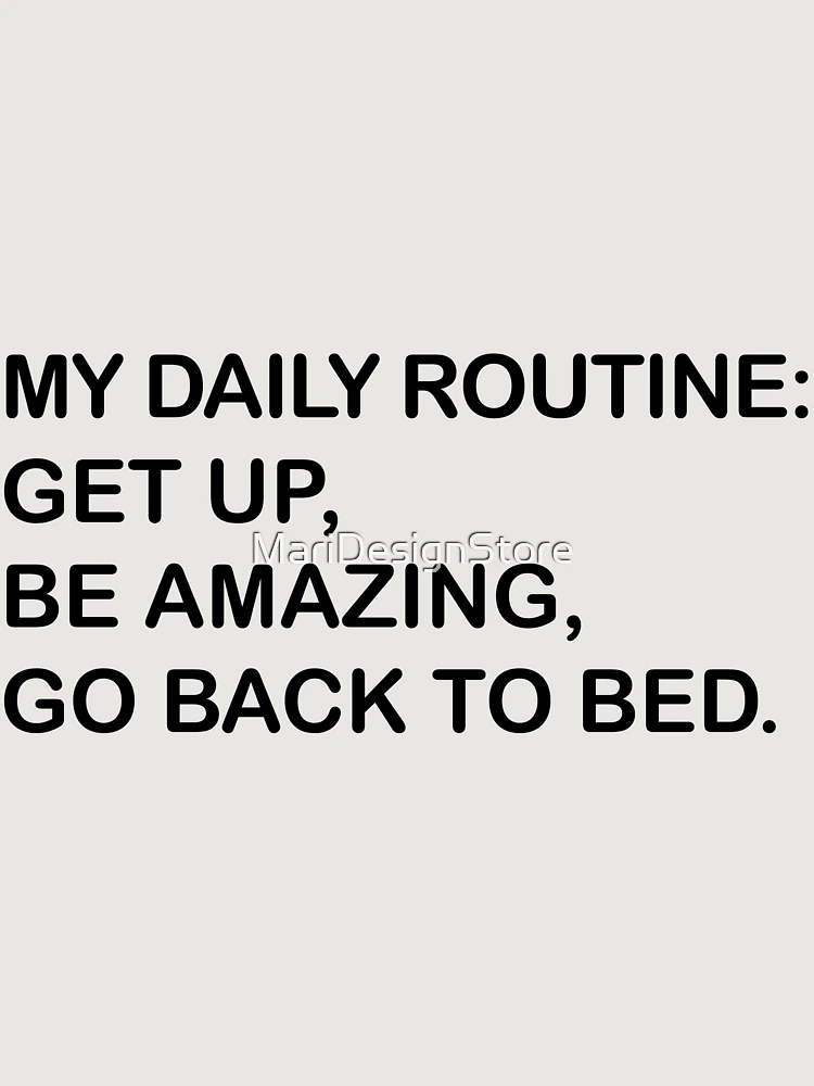 Thumbnail 6 of 6, Premium Oversized Sweatshirt, My Daily Routine designed and sold by MariDesignStore.