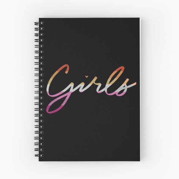 Item preview, “Girls” Cursive Lesbian Flag designed and sold by keimae.