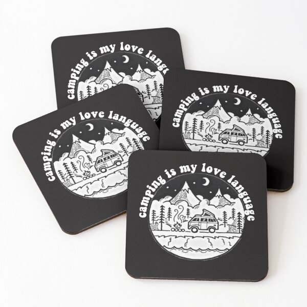 Item preview, Camping is my Love language Essential T-shirt  designed and sold by Zubiaxoo.
