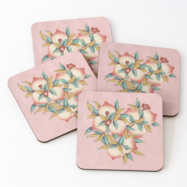 Item preview, Peach C : Minhwa-Korean traditional/folk art designed and sold by minsillust.