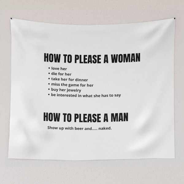 Item preview, How To Please A Woman Step By Step designed and sold by mirzadesign.