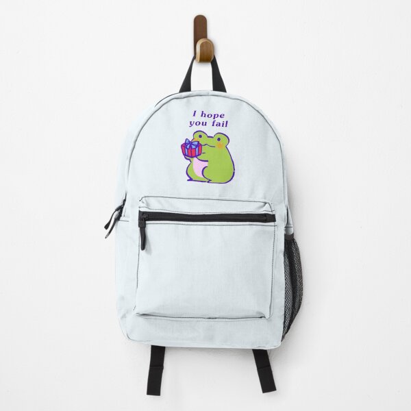 Item preview, this green frog offering an encouraging gift of hate / i hope you fail text designed and sold by RansRoom.