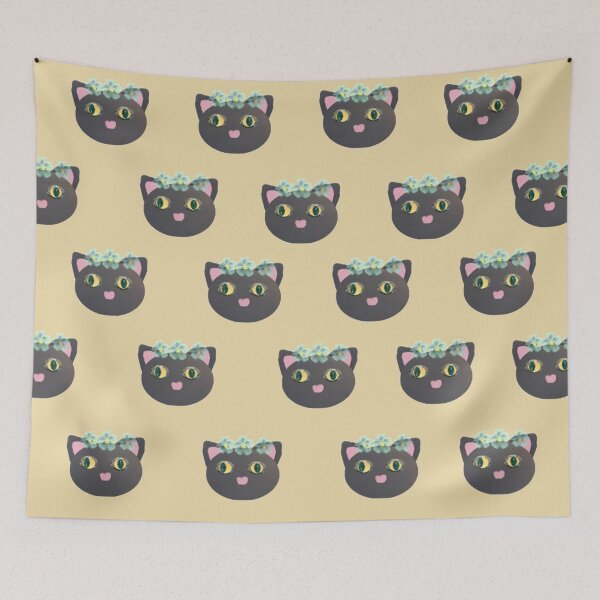 Item preview, Cat - Flower Petals designed and sold by MulesParty.