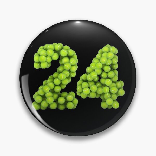 Item preview, Tennis Player Number 24 - Tennis Sports twenty-four Game Set Match designed and sold by elhefe.