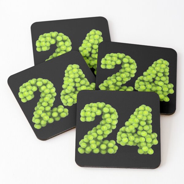 Item preview, Tennis Player Number 24 - Tennis Sports twenty-four Game Set Match designed and sold by elhefe.